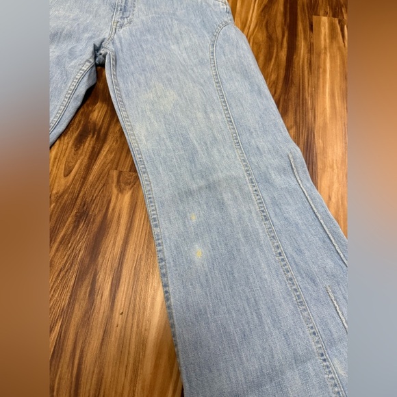 Vintage Original 70s Levi’s Stratus Light Blue Flare Jeans - Picture 10 of 16